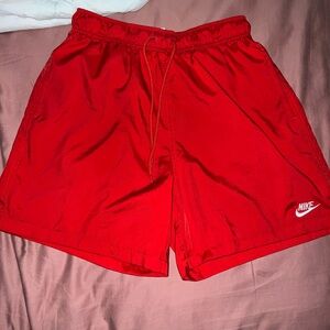 Nike Red Athletic Shorts